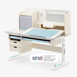 Стол письменный для школьника Ergokids Winnipeg Multicolor BD-630 Клен MAX