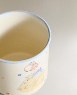 Zara Home набор посуды из каменной керамики, цвет разноцветный, 10.8 см
