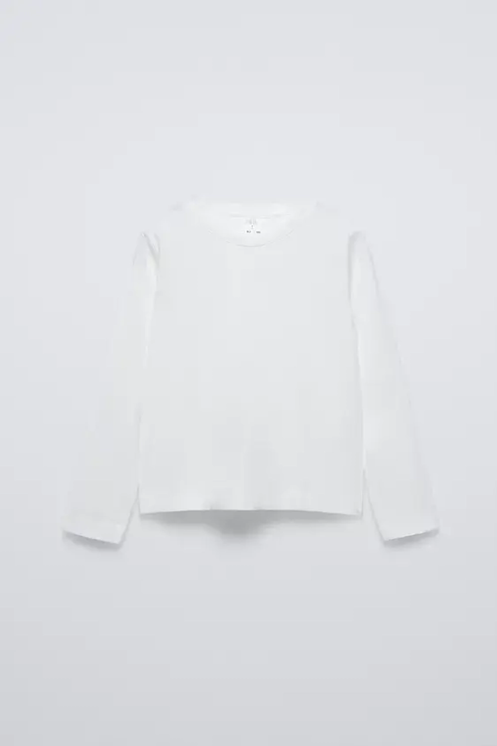 ZARA ТРИКОТАЖНЫЙ ТОП С КОНТРАСТНЫМИ РУКАВАМИ, ЗЕЛЕНЫЙ С МЕЛАНЖЕВЫМ ЭФФЕКТОМ