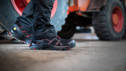 Кроссовки Haix  Black Eagle Safety 40.1 low/black-red