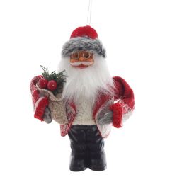 GAEM Дед Мороз подвесной, L10 W3 H13 см