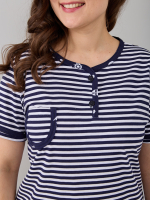 Пижама с бриджами КД-61/морская