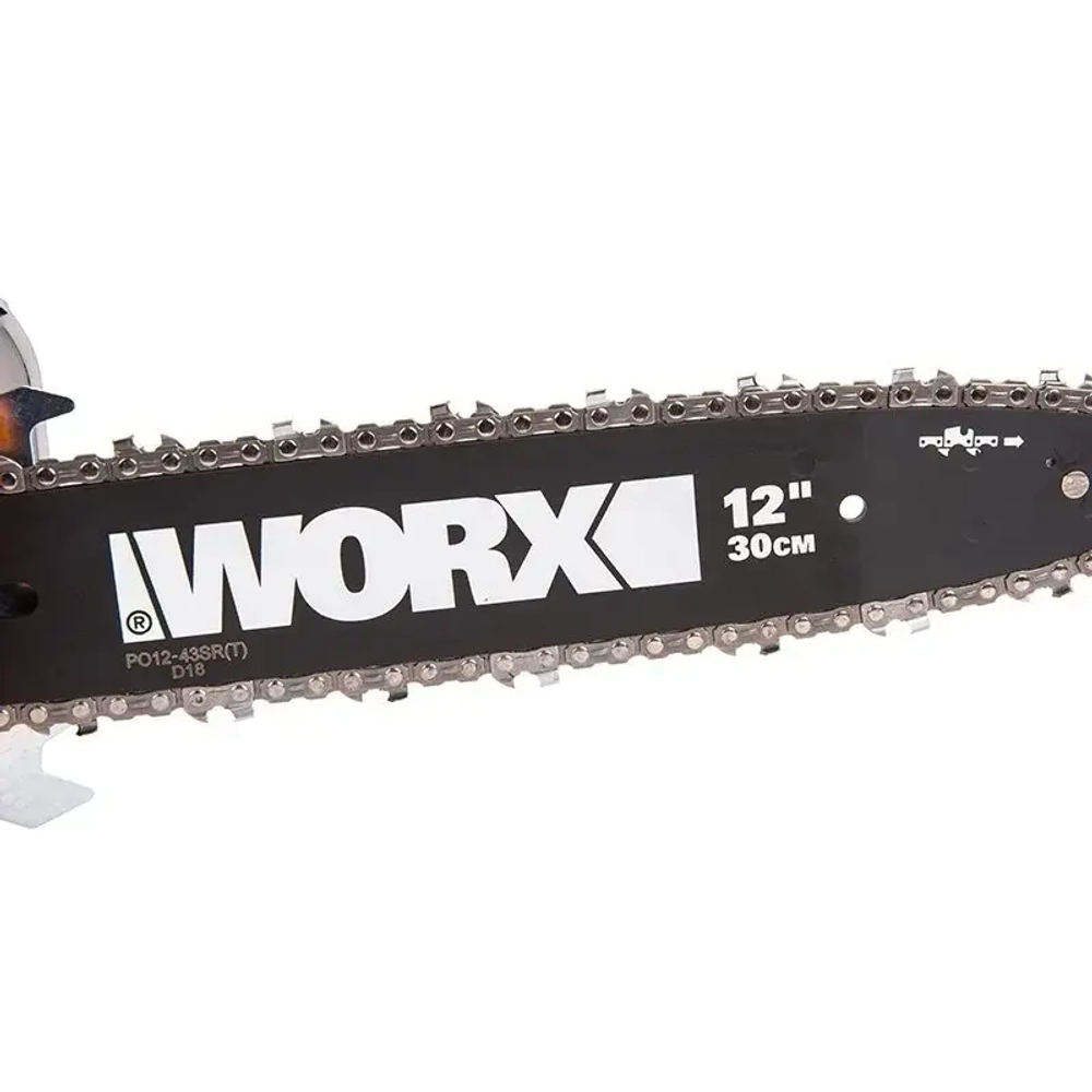 WORX WG381E аккумуляторная цепная пила (2 x 2 Ач, ЗУ)