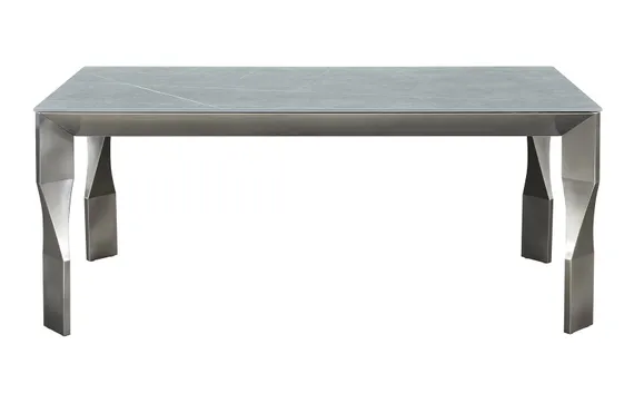 Стол Totem, 180х90 см, серая керамика