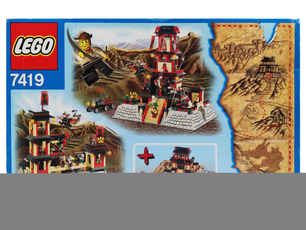 Конструктор LEGO 7419  Крепость Дракона