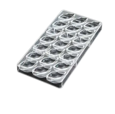 Форма для шоколада и конфет KONFINETTA «Губки», 28×14 см , 21 ячейка, ячейка 4,8×2,5×1,8 см