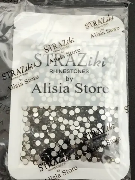 Стразы холодной фиксации стекло ss16 Black Diamond