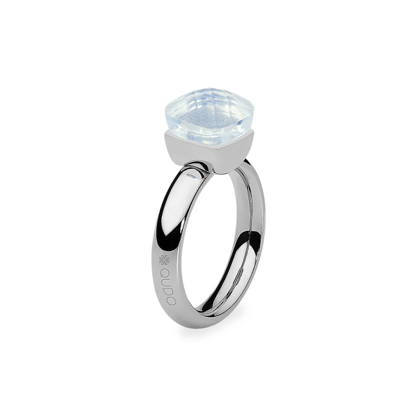 Кольцо Qudo Firenze arctic blue opal 18.5 мм 612174 BL/S размер 18,5