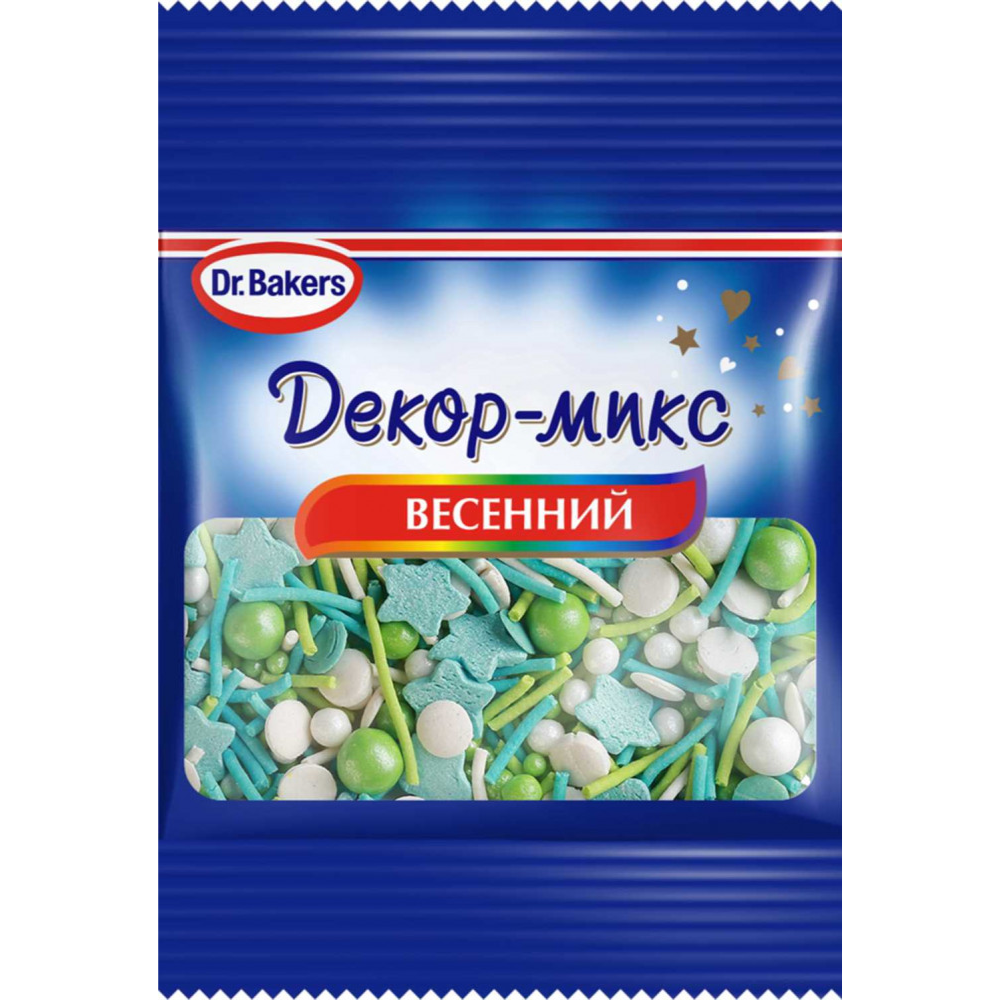 Посыпки  Dr.Bakers Весенний декор 10 гр