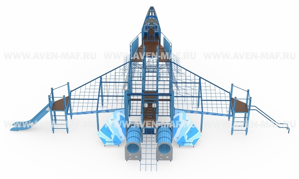 Игровой комплекс с подсветкой Самолет СУ-35