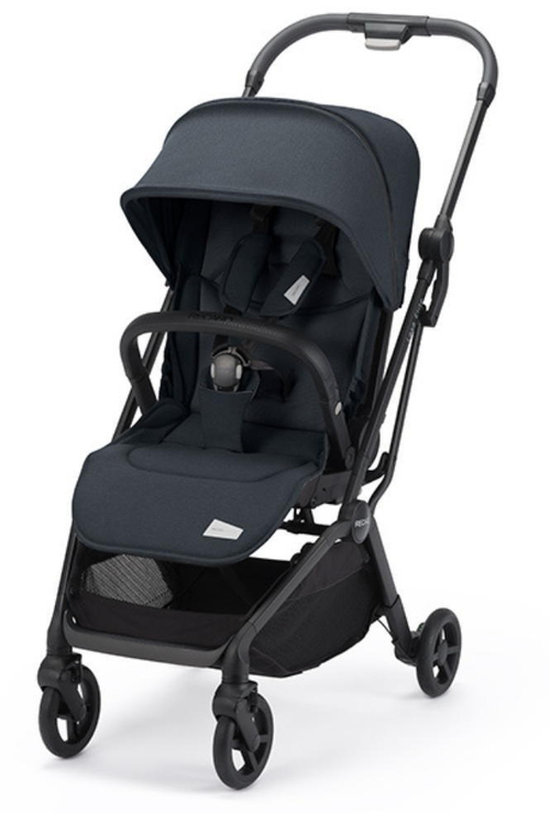 Прогулочная коляска Recaro Lexa Elite Prime Mat Black с дождевиком