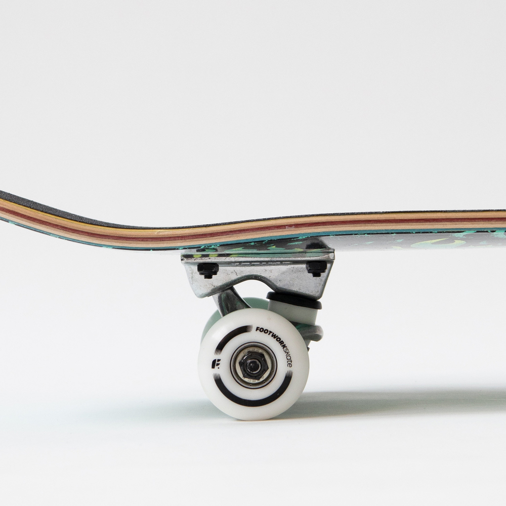 Скейтборд Футворк Flame Green 7.5"