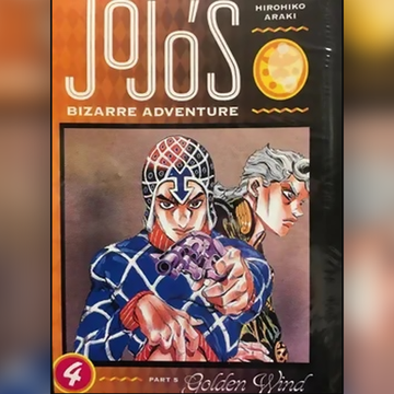 Манга Джо Джо золотой ветер (5часть) Том 4