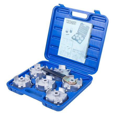 Цена на МАСТАК (103-40007C) Набор съемников масляных фильтров, 7 предметов