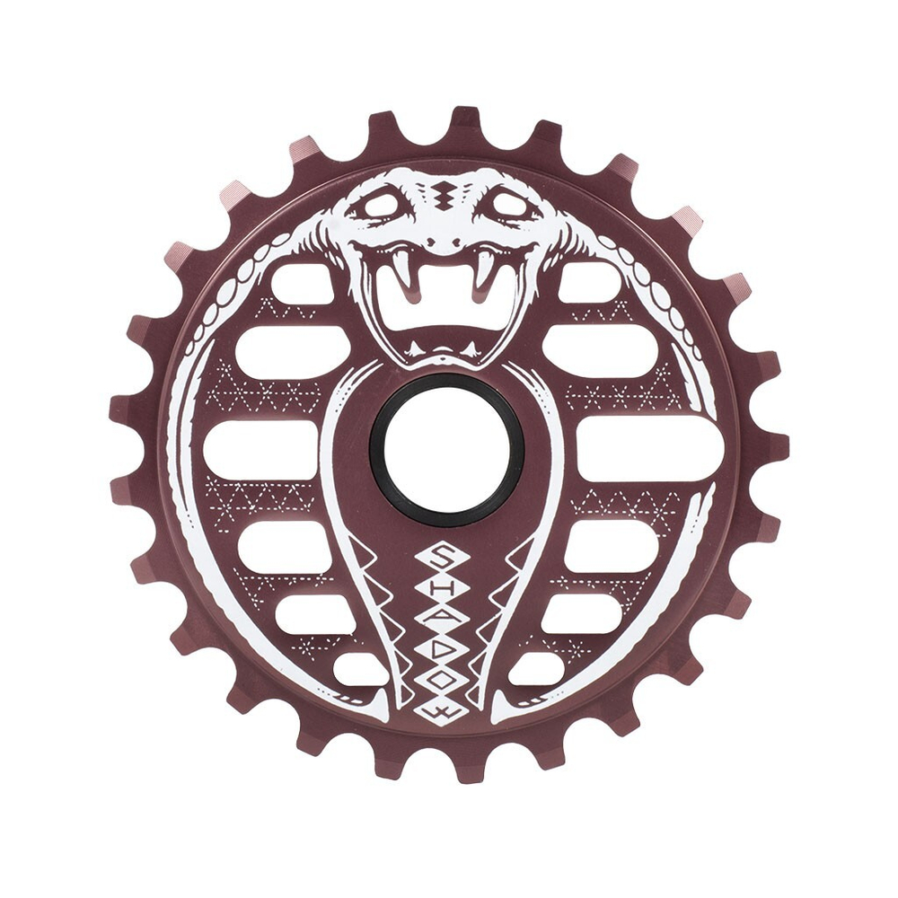 BMX звезда Shadow Kobra Sprocket Livid Purple 25T NEW