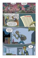 Комикс Рик и Морти Представляют 1: Виндикаторы, Огурчик Рик, Кромбополус Майкл, Сонный Гэри