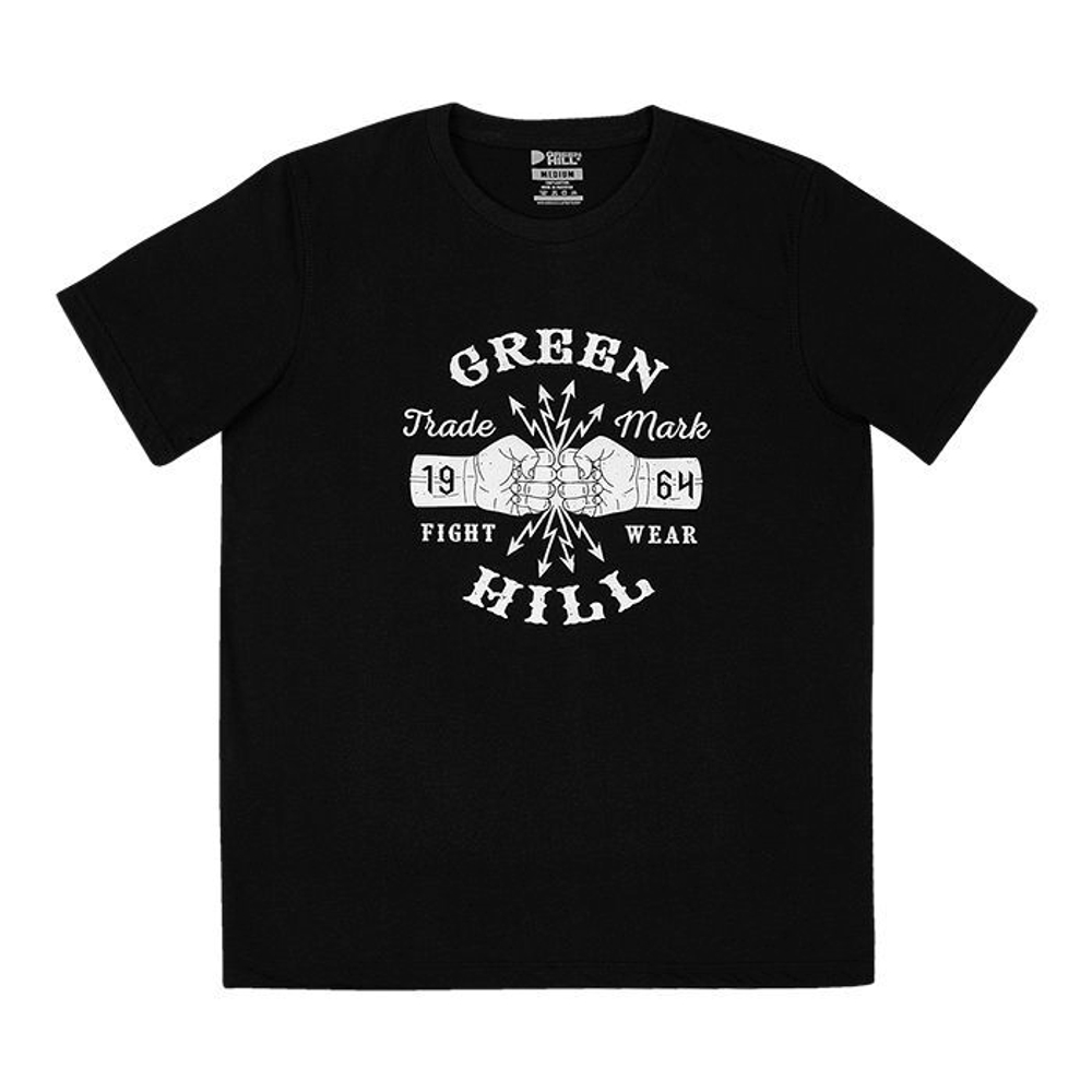 TSB-10438 Футболка GREEN HILL FIGHT WEAR 1964 черная