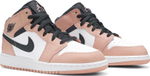 Air Jordan 1 Mid GS 'Pink Quartz'