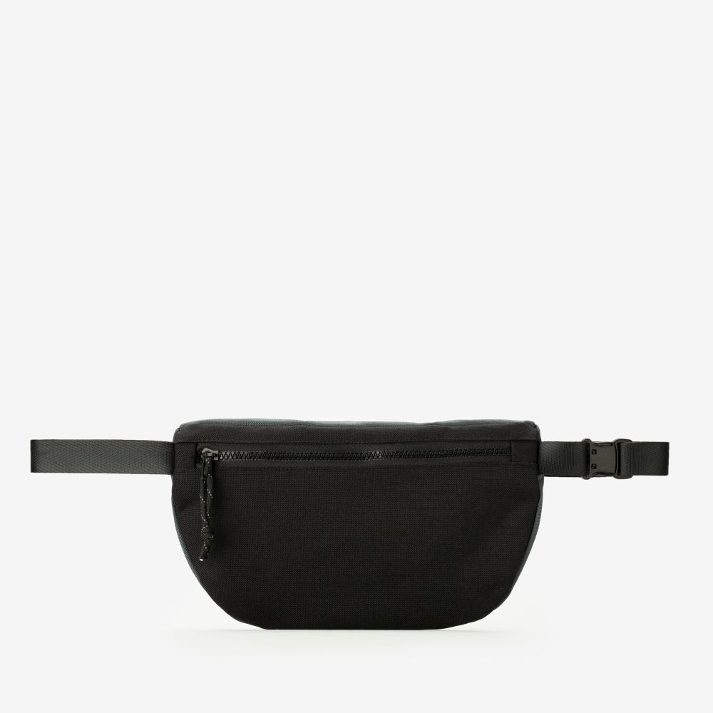 Сумка Поясная Большая Барка Темно-Серый Нейлон