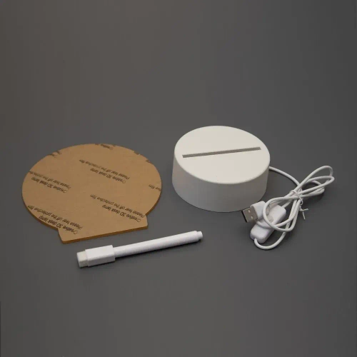 Ночник с маркером для рисования светодиодный