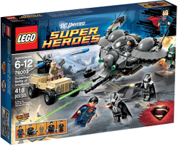 LEGO Super Heroes: Битва Супермена за Смолвиль 76003 — Superman: Battle of Smallville — Лего Супергерои ДиСи