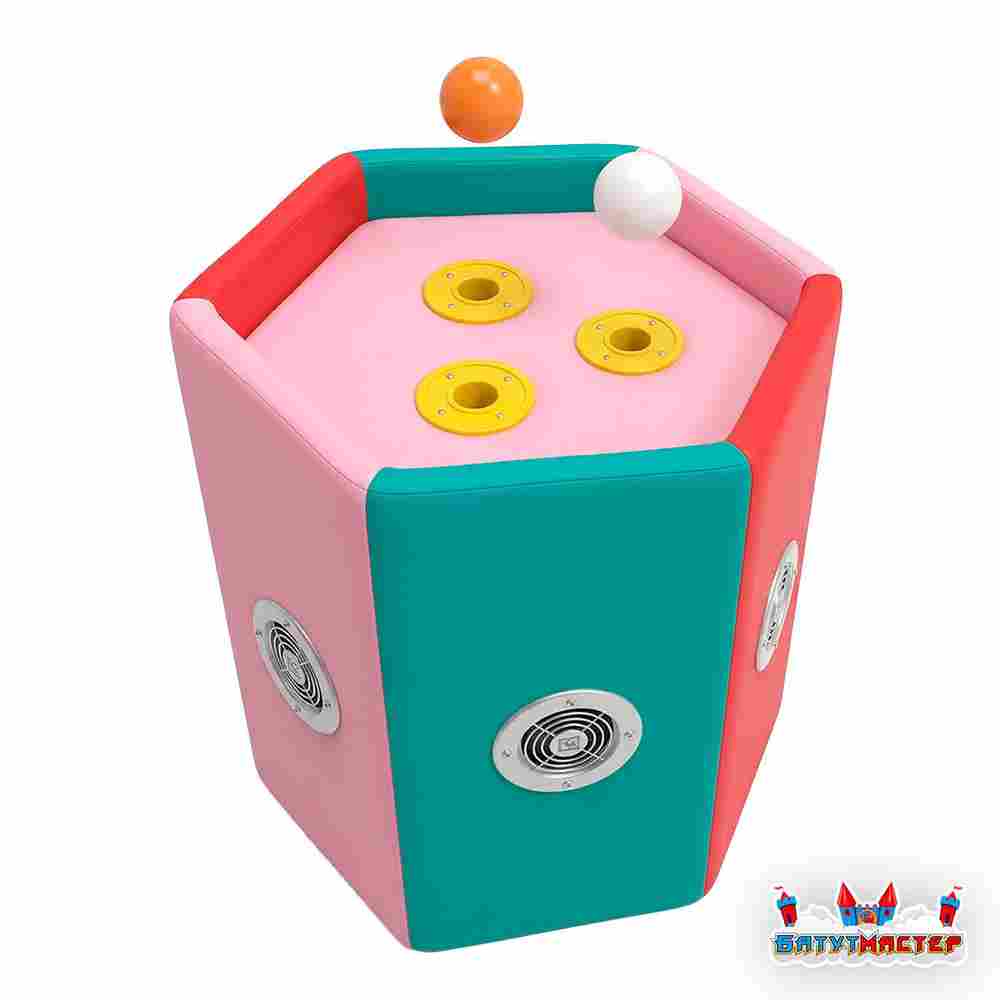 Развивающий фонтан «Полёт» с летающими шариками, 60×60×80 см