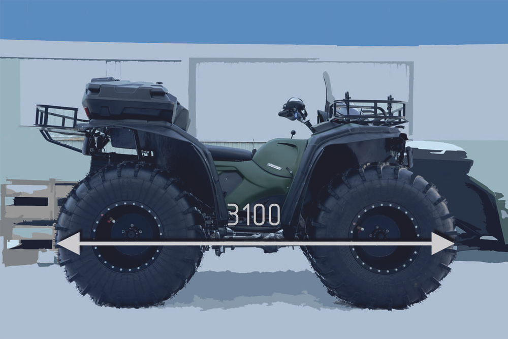 Квадроцикл-болотоход СОКОЛ 1.5 УАЗ Тимкен (ПСМ)