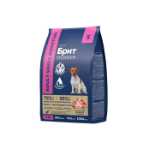 Корм для собак сухой BRIT PREMIUM с инд, ягн и рисом для взр.соб.мел.п. "Sensitive Adult Small", 1кг