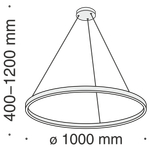 Подвесной светильник Maytoni MOD058PL-L54W4K