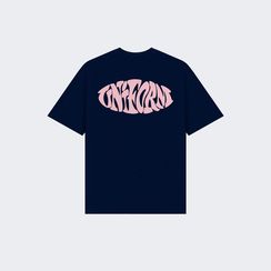 Футболка UNIFORM Heavy Stamp, темно-синий