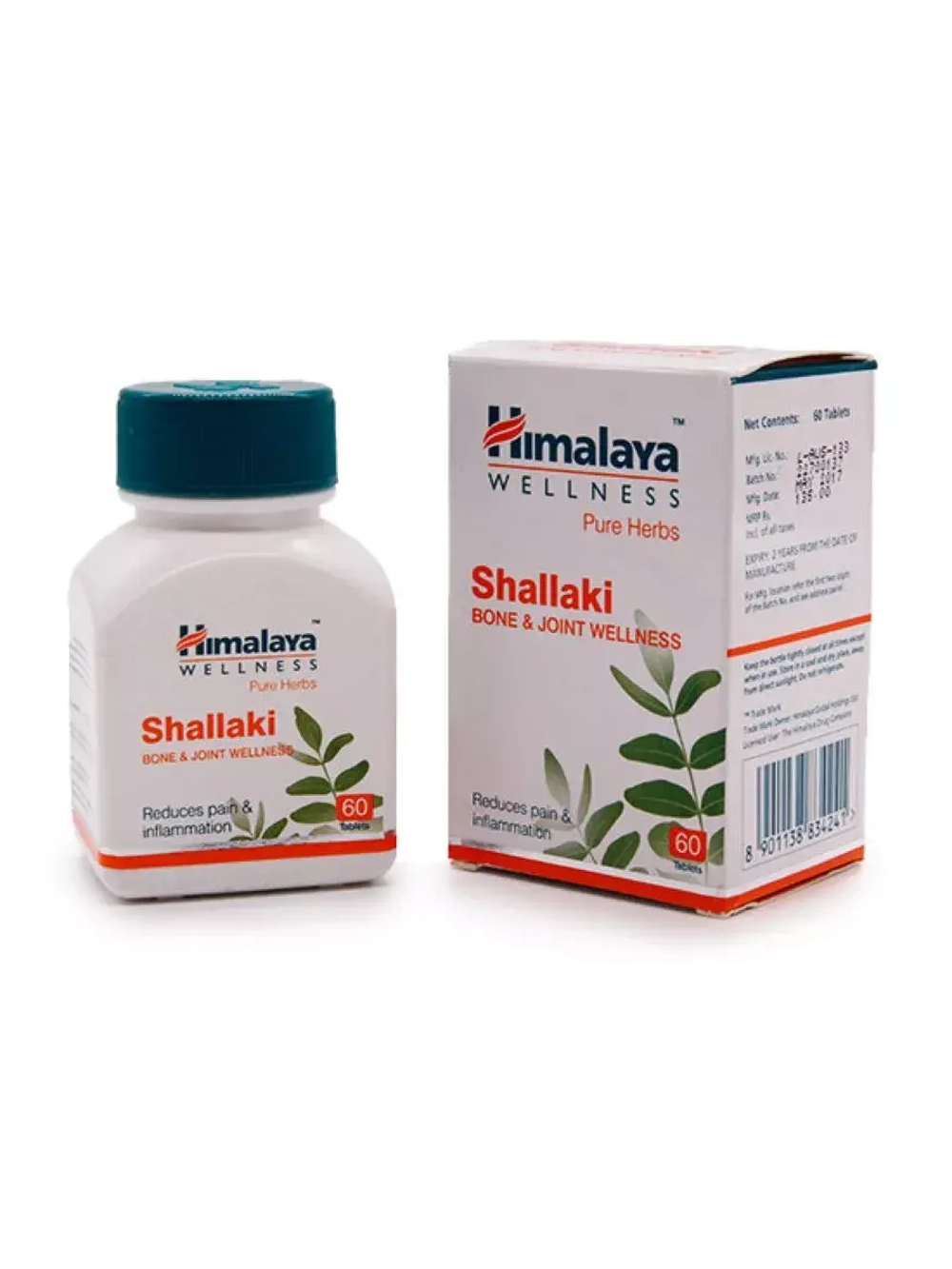 Шаллаки HIMALAYA SHALLAKI для суставов, 60 кап