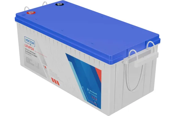Литиевый аккумулятор VEKTOR BATTERY LFP 25,6-200 Smart BMS 200A (Bluetooth 4.0)
