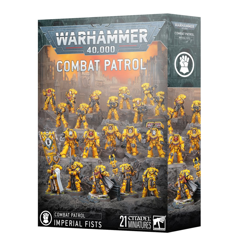 Набор пластиковых моделей Warhammer 40000 Combat Patrol: Imperial Fists (2025)