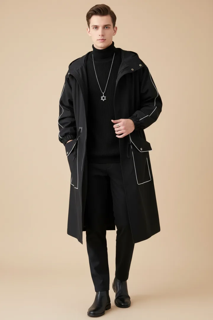 Плащ с капюшоном «KANA»