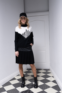 Джемпер с принтом