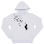 Толстовка "Скотч терьер и бабочки"