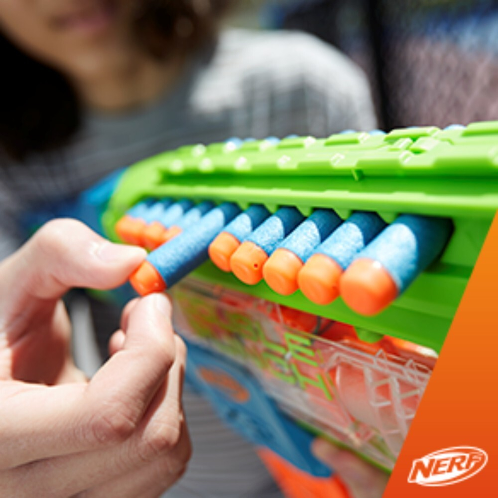 Hasbro Nerf Elite - Пусковая установка "Двойной удар" + стрелы F6363 / артикул   F6363  / GTIN 5010996137319