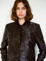 Black blossom jacket