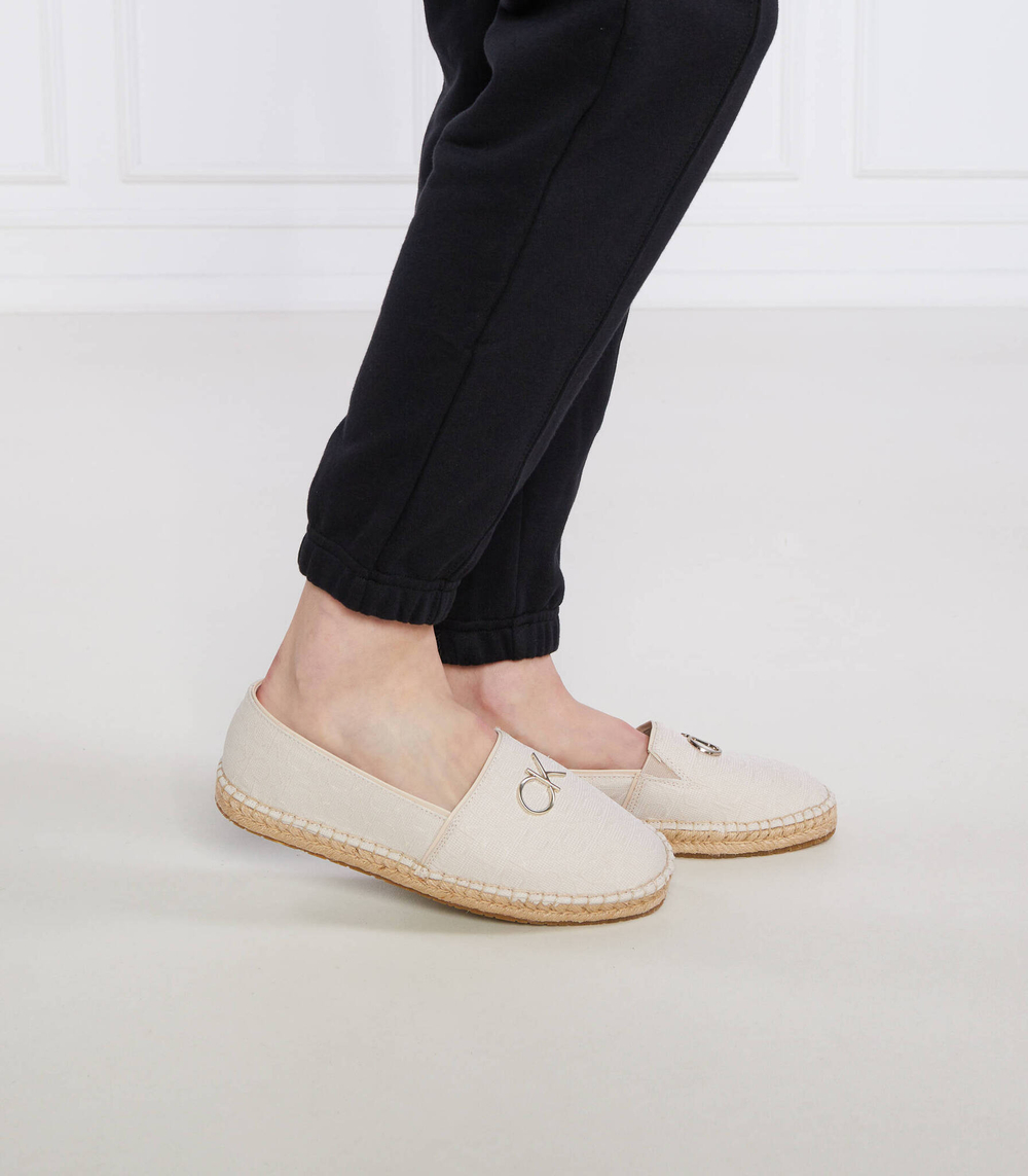 Эспадрильи Calvin Klein - кремовый(HW0HW01458)