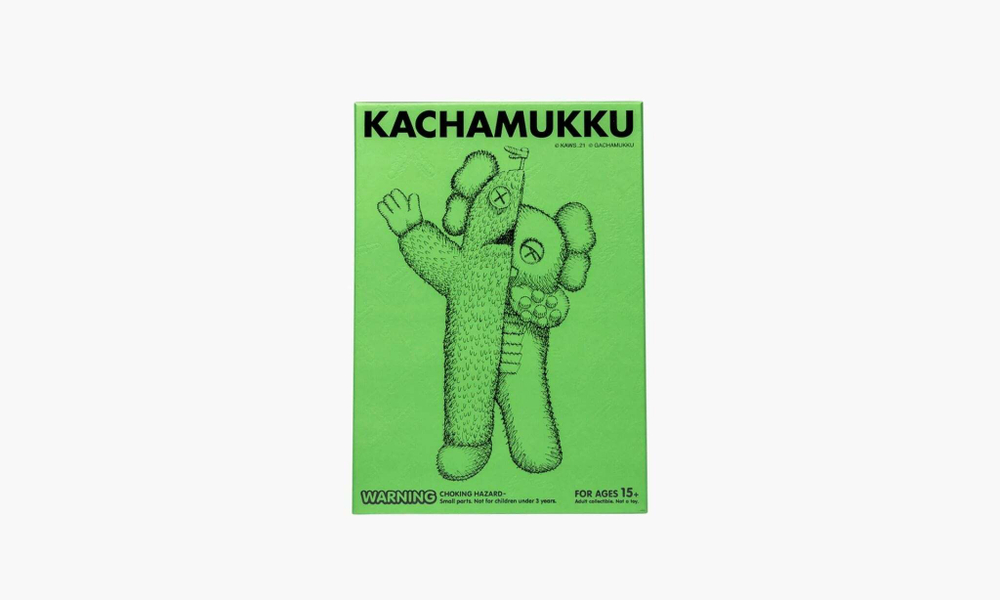 KAWS KACHAMUKKU Vinyl Figure "Green Red"