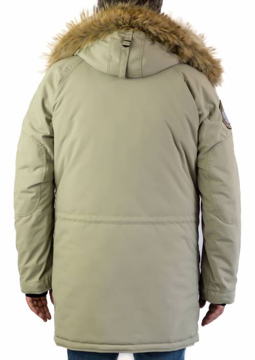 Куртка мужская зимняя Apolloget Expedition 2019 (хаки - silver green/olive)