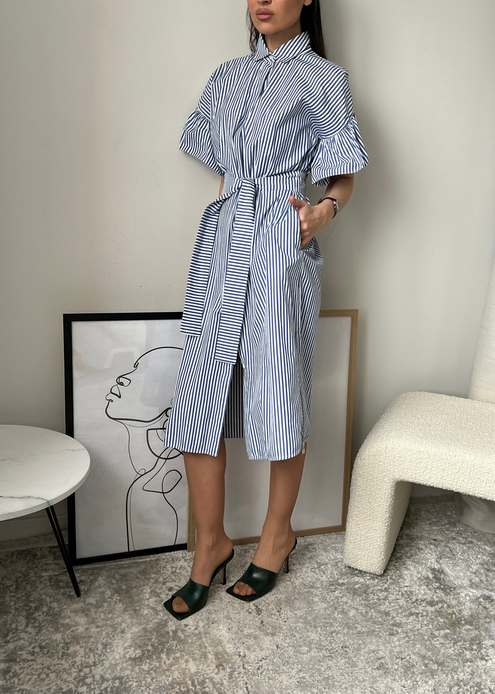 Хлопковое платье Weekend MaxMara, L