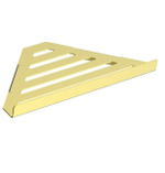 Полка для ванной угловая WONZON & WOGHAND, Брашированное золото (WW-6132-BG)