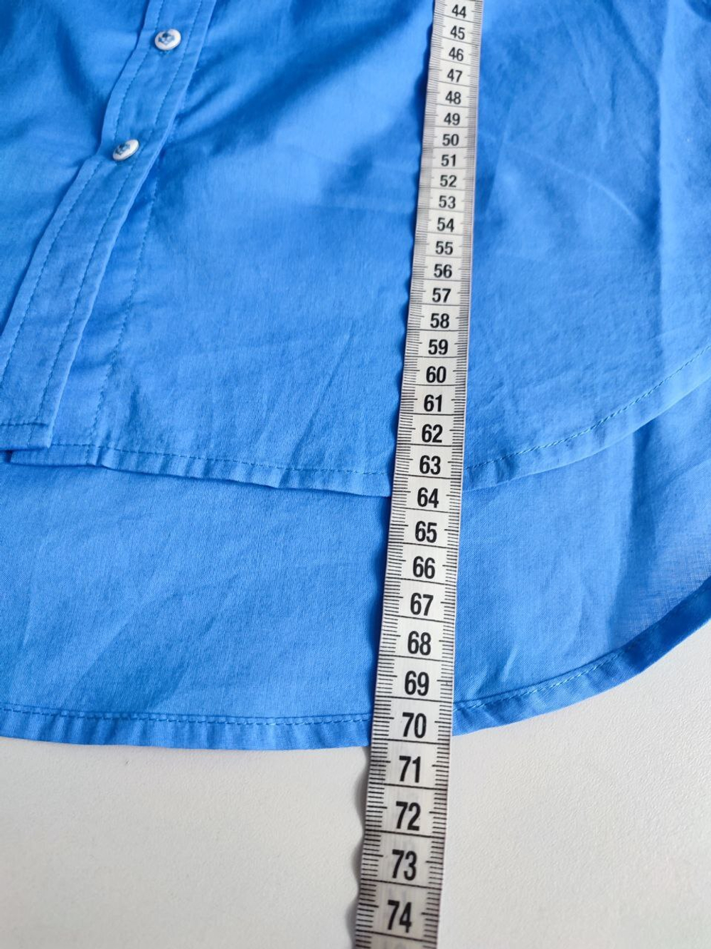 Блузка Oodji с коротким рукавом из хлопка 44 размер