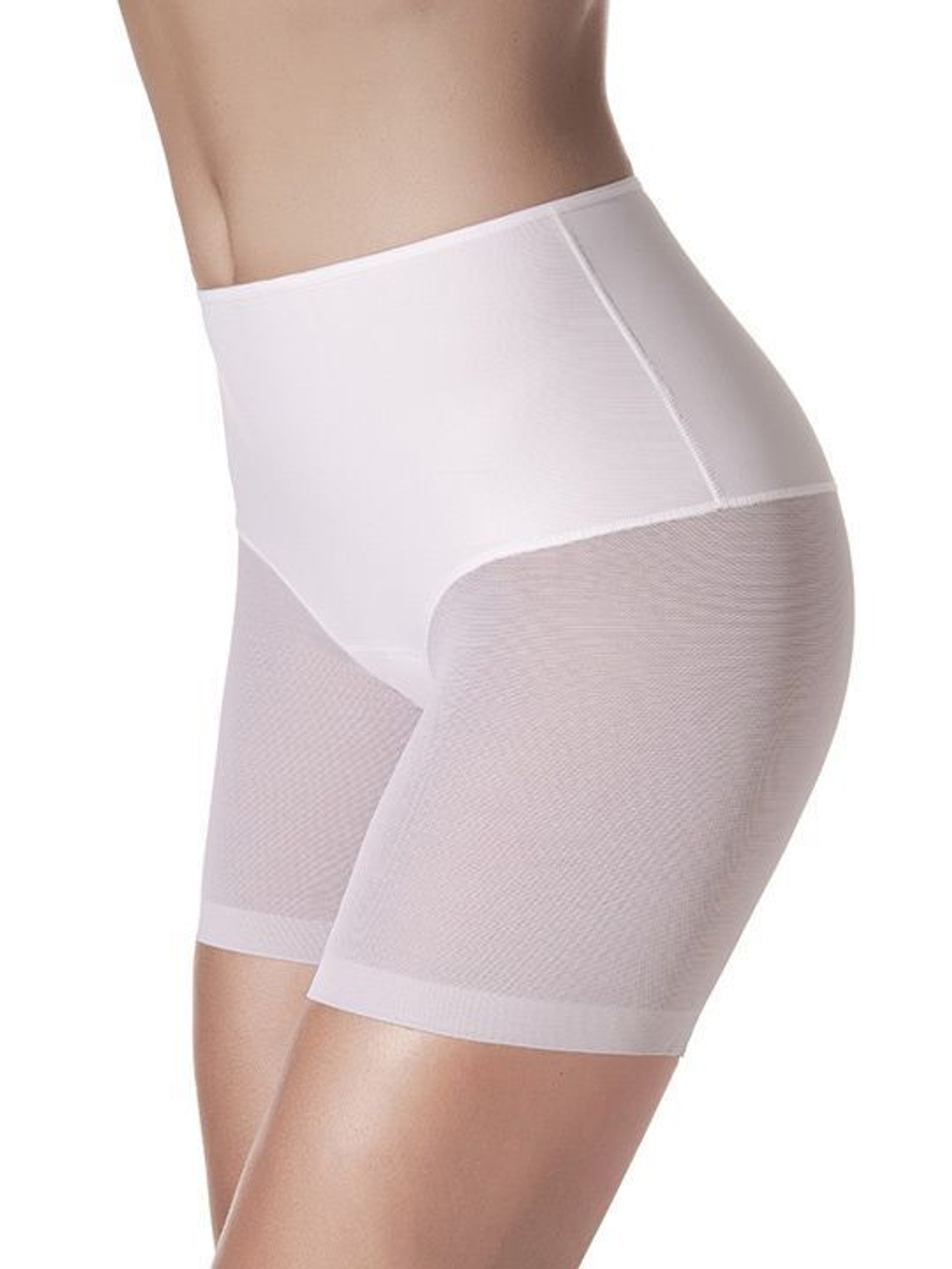 Трусы-шорты с завышенной линией талии Secrets (Размер: M) (Цвет: телесный)