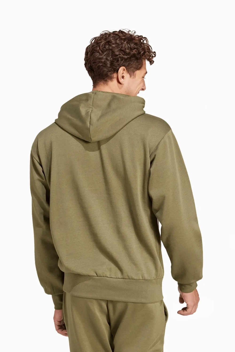 Кофта adidas Essentials Feelcozy Fleece - зеленый