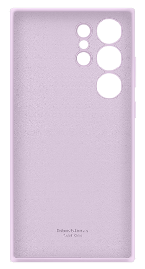 Чехол - накладка Samsung Galaxy S23 Ultra Silicone Case - Lavender
