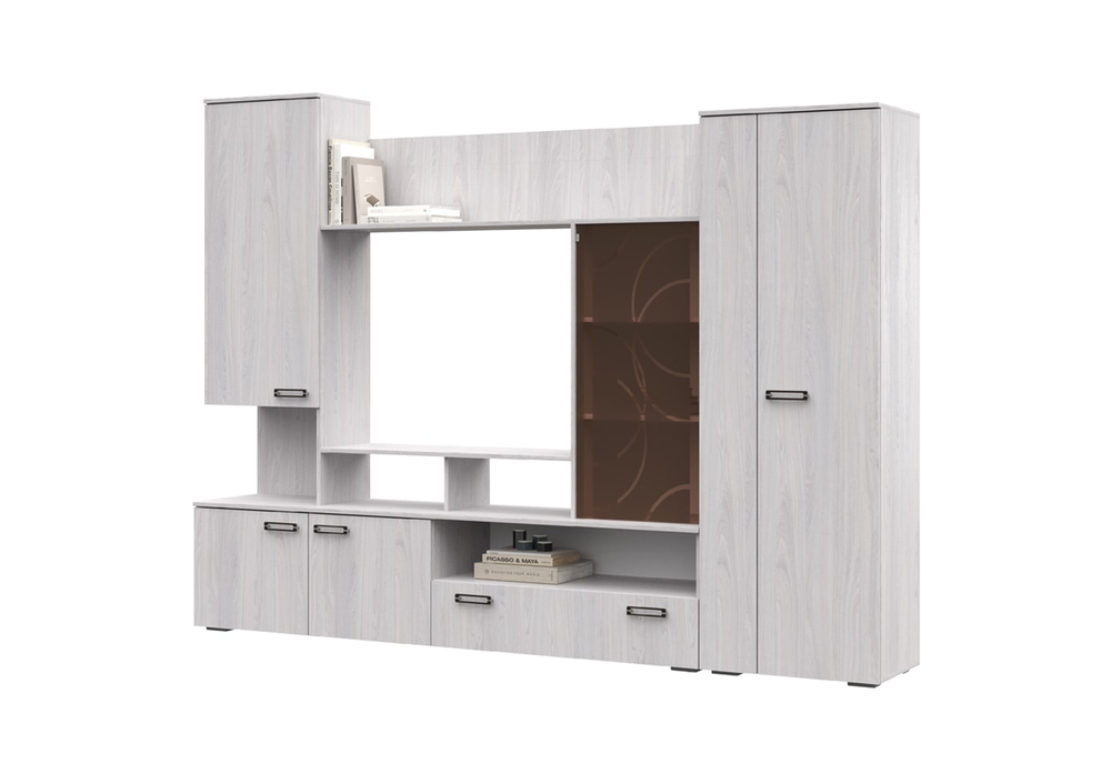 Сиена Гостиная Дуб анкор светлый / Дуб анкор светлый