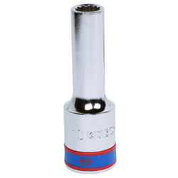 Головка торцевая глубокая двенадцатигранная 1/2&quot;, 10 мм KING TONY 423010M