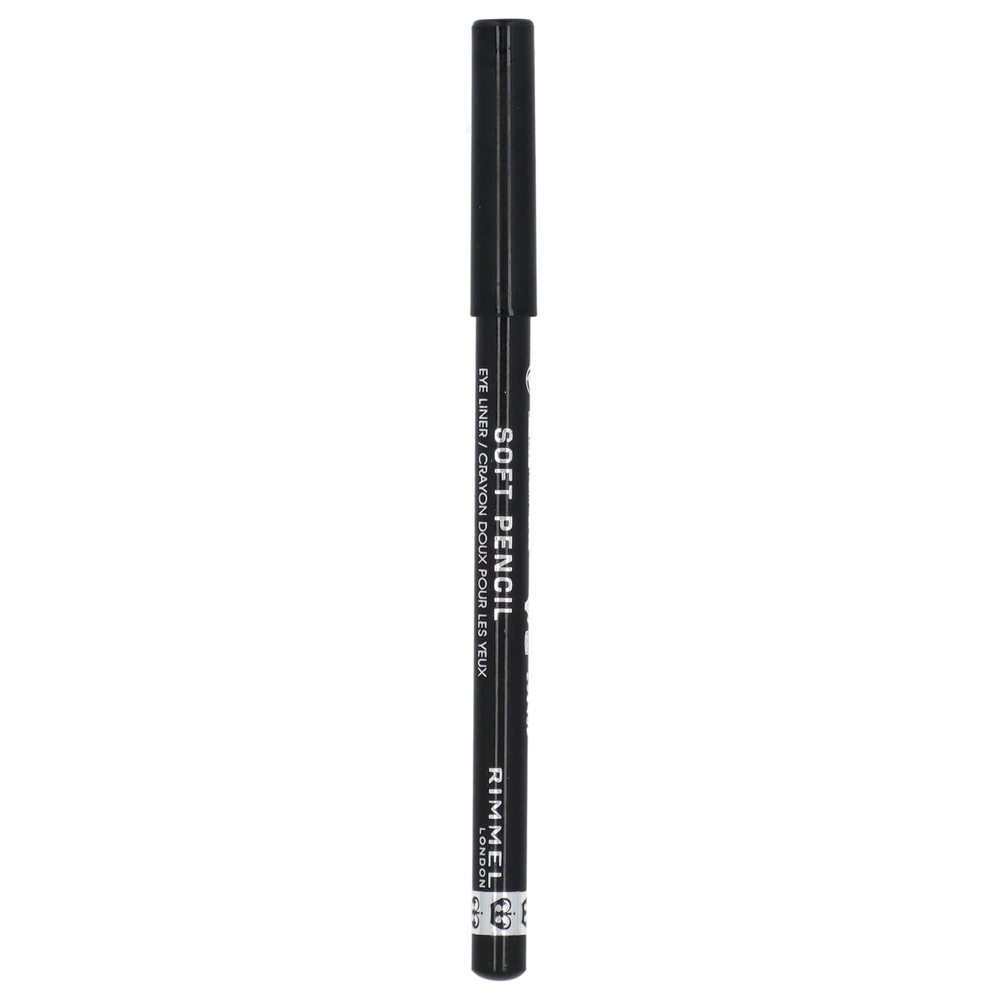 Rimmel London, мягкая подводка для глаз, 061 угольно-черный, 1,2 г (0,04 унции)